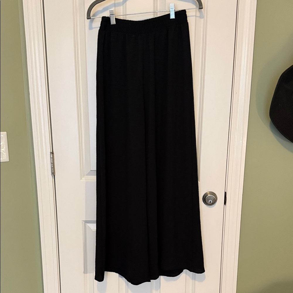 Zara Black Wide Leg Pants